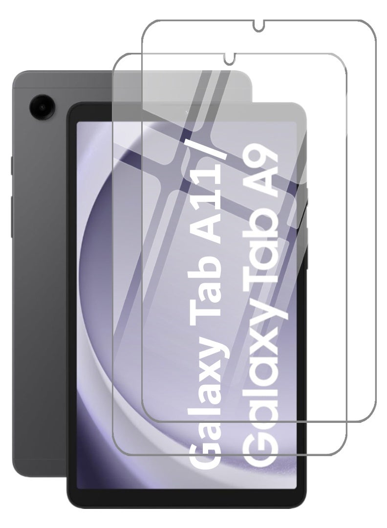 Theodor 2 Pack Screen Protector for Galaxy Tab A11 / A9 8.7 Inch 2025/2023 Release, 9H Hardness Tempered Glass HD Clear Screen Film Guard for 8.7" Galaxy Tab A11/A9 - Image 1